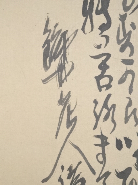 道具 ] - 道具 紀廣成筆 芭蕉像 肉筆紙本掛軸（保護箱） | ネット